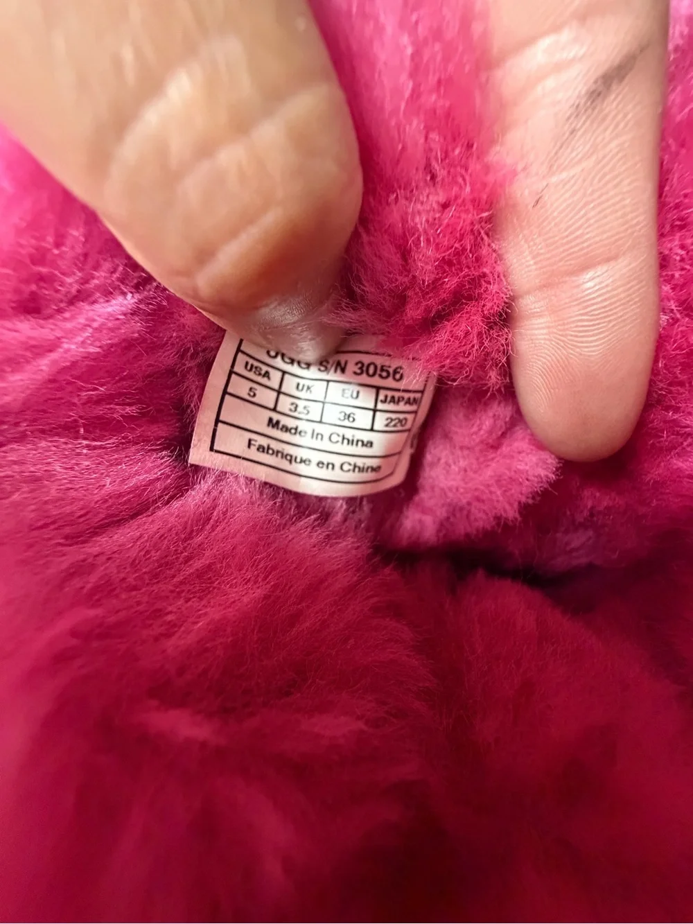 UGG Women's Plush Shearling Boots - Bright Pink